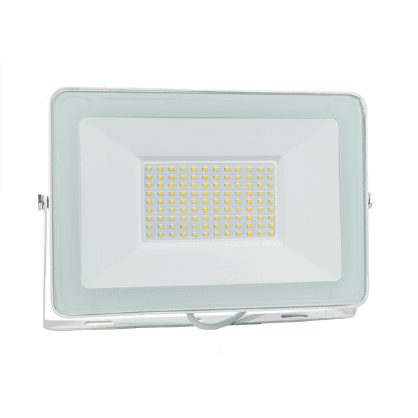 WH-579 VEGA100 SLIM SMD 100W LED ΠΡΟΒΟΛΕΑΣ 3000K ΛΕΥΚΟΣ - Image 1