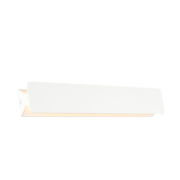 Aca Lighting Pyramid Επιτοίχιο Φωτιστικό LED 15W 3000K Λευκό Αλουμίνιο 46x8x5,5cm