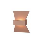 Aca Lighting Elegant Επιτοίχιο Φωτιστικό LED 6W 3000K Χρυσό Αλουμίνιο 20x16x7cm
