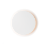 Aca Lighting Eclipse Επιτοίχιο Φωτιστικό LED 15W 3000K Λευκό MDF Φ30xΥ3,6cm - Image 3