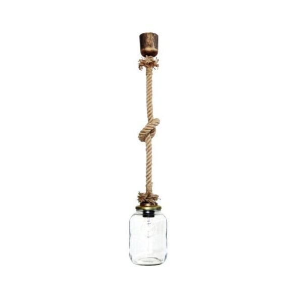 Κρεμαστό φωτιστικό FUN-07 1/L ROPE VASE 31-0087 - Image 2
